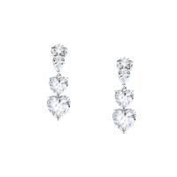 Orecchini Chiara Ferragni Donna DIAMOND HEART in Lega metallica Zirconia J19AUV27 - J19AUV27